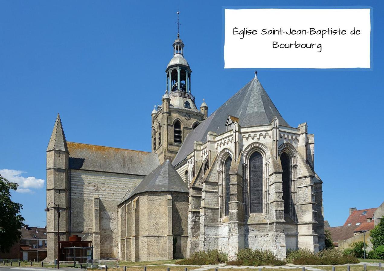 Studio Spacieux Et Elegant Au Coeur De Bourbourg - Gare A Proximite Buitenkant foto